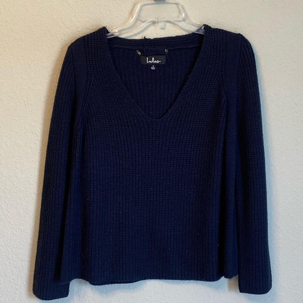 Navy Blue Sweater